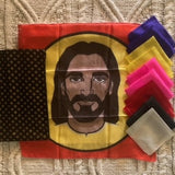 BUNDLE: Tear Apart Bag (Black and Gold Diamonds) and Caught Up With Jesus Silk Set  - A $55 Value