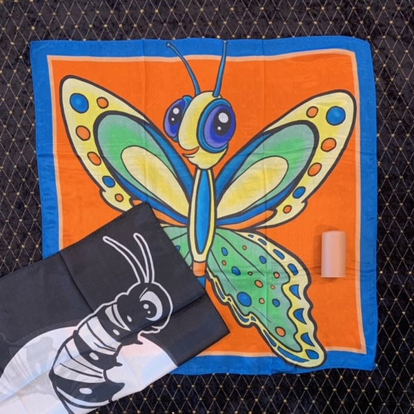 BUNDLE: Silk Poke, 18" Butterfly/Caterpillar Silk and Gospel Routine: NEW GRAPHICS!