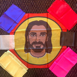 Multicolor Tear Apart Bag and Caught Up With Jesus Silk Set  - A $55 Value!