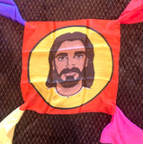 Multicolor Tear Apart Bag and Caught Up With Jesus Silk Set  - A $55 Value!