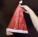 Santa Hat Tears - Torn and Restored