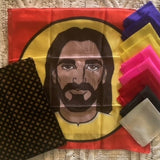 BUNDLE: Tear Apart Bag (Black and Gold Diamonds) and Caught Up With Jesus Silk Set  - A $55 Value