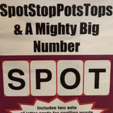 SPOT.. STOP..TOPS..POTS..And A Mighty Big Number - ONLY 1 LEFT!