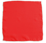 15" Solid Color Silk:  RED or WHITE