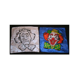 18" Happy and Sad Clown Silk Set With Written Gospel Presentation