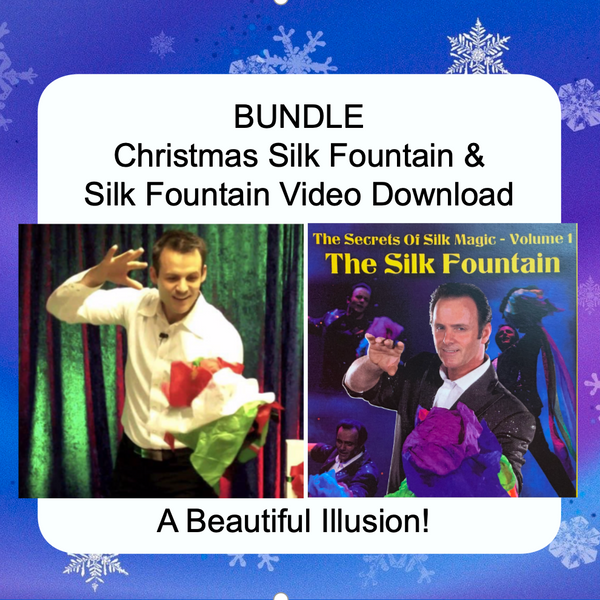 BUNDLE: Christmas Silk Fountain and Silk Fountain Video Download - NEW!