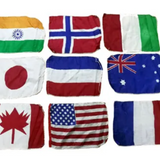 Jumbo Production Flags (11"x8") Set of 9- NEW!