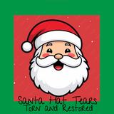 Santa Hat Tears - Torn and Restored - NEW VERSION!