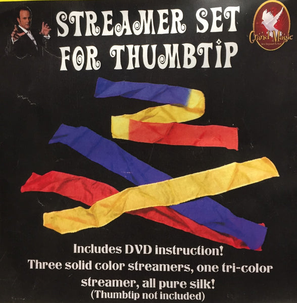 Streamer Set for Thumbtip with DVD